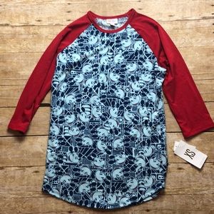 Lularoe NWT Disney randy top sz XS